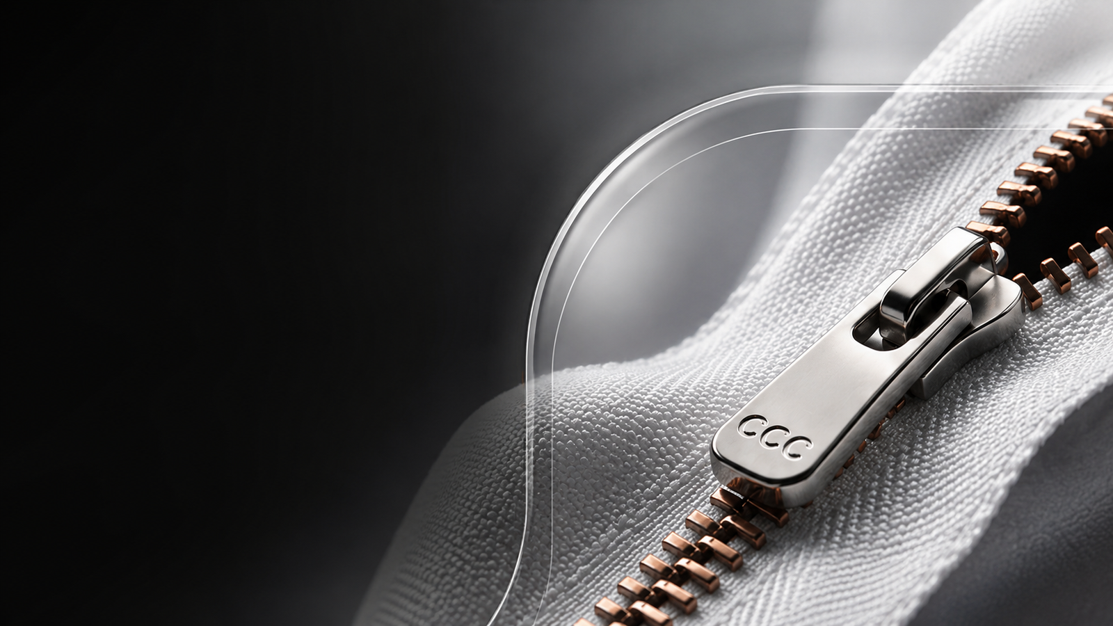 Premium CCC zipper